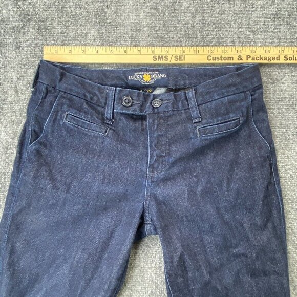 Lucky Brand Jeans Womens 8/29 Measures 30x30.5 Lisa Sweet N Low Boot Leg Stretch - Picture 7 of 16